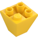 LEGO Žlutá Sklon 2 x 2 (45°) Převrácený (3676)