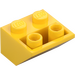 LEGO Yellow Slope 2 x 2 (45°) Inverted with Flat Spacer Underneath (3660)