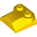 LEGO Geel Helling 2 x 2 x 0.7 Gebogen zonder gebogen uiteinde (41855)