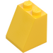 LEGO Yellow Slope 2 x 2 x 2 (65°) with Bottom Tube (3678)