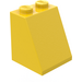 LEGO Yellow Slope 2 x 2 x 2 (65°) without Bottom Tube (3678 / 45676)