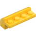 LEGO Żółty Nachylenie 2 x 4 x 1.3 Zakrzywiony (6081)