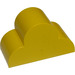 LEGO Yellow Slope 2 x 4 x 2 Curved with Rounded Top (6216)