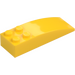 LEGO Yellow Slope 2 x 6 Curved (44126)