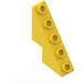 LEGO Giallo Pendenza 3 x 1 x 3.3 (53°) con Bottoncini su Pendenza (6044)