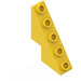 LEGO Jaune Pente 3 x 1 x 3.3 (53°) avec Goujons sur Pente (6044)