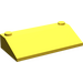 LEGO Gelb Steigung 3 x 6 (25°) mit Innenwänden (3939 / 6208)