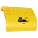 LEGO Yellow Slope 8 x 8 x 2 Curved Double with &#039;01&#039;, &#039;CONTROL ROOM&#039;, &#039;ACCESS&#039; Sticker (54095)