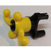 LEGO Yellow Small Wheel Hub and Steering Connector Assembly (50301)