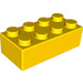 LEGO Yellow Soft Brick 2 x 4 (22145 / 50845)