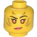 LEGO Yellow Sora Head with Golden Whiskers and Pink Eyes (Recessed Solid Stud) (3274 / 104190)