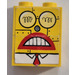 LEGO Žlutá Stickered Assembly with Robot SpongeBob SquarePants Head Sticker