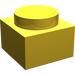 LEGO Yellow Support 2 x 2 x 11 Solid Pillar Base (6168)