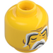 LEGO Yellow Taishang Laojun Minifigure Head (Recessed Solid Stud) (3626 / 67753)