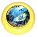 LEGO Yellow Technic Bionicle Weapon Throwing Disc with Scuba / Sub, 4 pips, flying box and shark (32171)