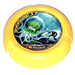 LEGO Yellow Technic Bionicle Weapon Throwing Disc with Scuba / Sub, 6 pips, fighting giant jellyfish (32171)