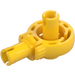 LEGO Yellow Technic Click Rotation Bushing with Two Pins (47455)