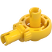 LEGO Yellow Technic Click Rotation Bushing with Two Pins (47455)