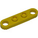 LEGO Yellow Technic Plate 1 x 4 with Holes (4263)