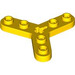 LEGO Geel Technic Rotor 3 Lemmet met 6 Studs (32125 / 51138)