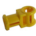 LEGO Yellow Technic Through Axle Connector with Bushing (32039 / 42135)
