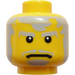 LEGO Yellow The Guardian Head (Safety Stud) (3626)