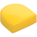 LEGO Yellow Tile 1 x 1 Half Oval (24246 / 35399)