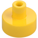 LEGO Yellow Tile 1 x 1 Round with Hollow Bar (20482 / 31561)