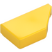 LEGO Yellow Tile 1 x 2 45° Angled Cut Right (5092)