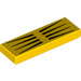 LEGO Yellow Tile 1 x 3 with Black Lines (63864 / 68955)
