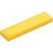 LEGO Yellow Tile 1 x 4 (2431 / 35371)