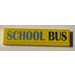 LEGO Yellow Tile 1 x 4 with School Bus Sticker (2431)