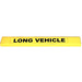 LEGO Yellow Tile 1 x 8 with &#039;Long Vehicle&#039; Sticker (4162)