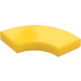 LEGO Yellow Tile 2 x 2 Curved Corner (27925)