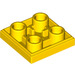 LEGO Yellow Tile 2 x 2 Inverted (11203)