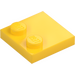 LEGO Yellow Tile 2 x 2 with Studs on Edge (33909)