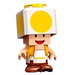 LEGO Gul Toad med Smile och Walking Minifigur