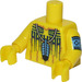 LEGO Jaune Tomahawk Warrior Torse (973 / 88585)
