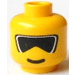 LEGO Yellow Town Head (Safety Stud) (3626)