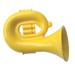 LEGO Yellow Tuba (4434)