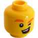 LEGO Yellow Unicorn Guy Minifigure Head (Recessed Solid Stud) (3626 / 37757)