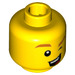 LEGO Yellow Unicorn Guy Minifigure Head (Recessed Solid Stud) (3626 / 37757)