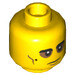 LEGO Yellow Vito Minifigure Head (Recessed Solid Stud) (3626 / 66003)