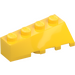 LEGO Yellow Wedge 2 x 4 Sloped Left (43721)