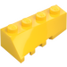 LEGO Yellow Wedge 2 x 4 Sloped Right (43720)