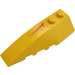 LEGO Yellow Wedge 2 x 6 Double Left with Naboo Checkmark (Left) V1 Sticker (41748)