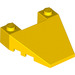 LEGO Gelb Keil 4 x 4 mit Bolzenkerben (93348)