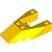 LEGO Yellow Wedge 6 x 4 Cutout with Stud Notches (6153)