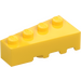 LEGO Yellow Wedge Brick 2 x 4 Left (41768)