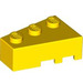 LEGO Yellow Wedge Brick 3 x 2 Left (6565)
